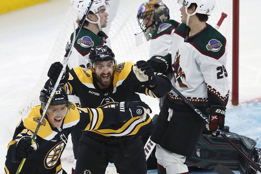 Bruins beat the Coyotes 6-3 for the nineteenth straight win against them